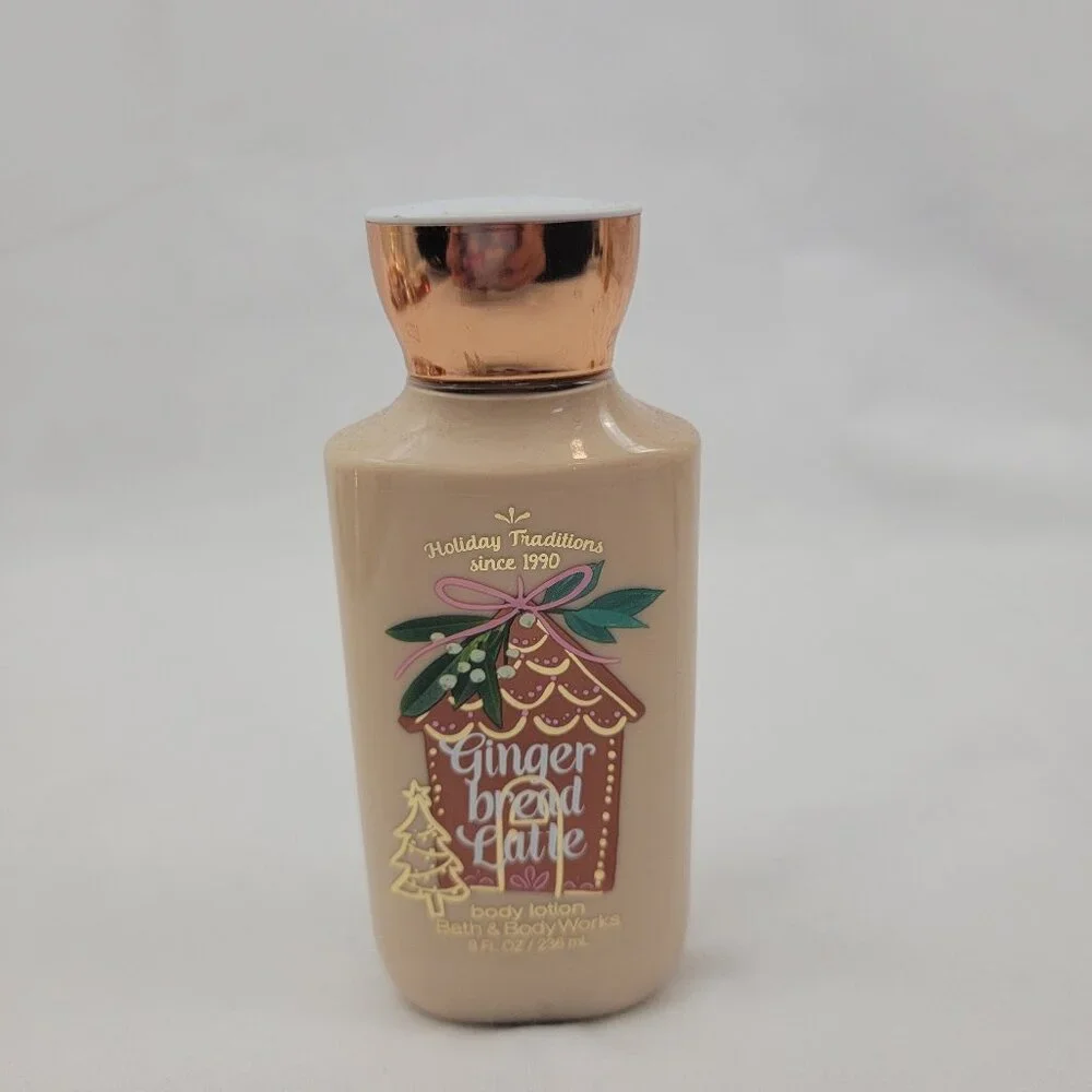 BATH & BODY WORKS Ginger Bread Latte Body Lotion 8 fl oz